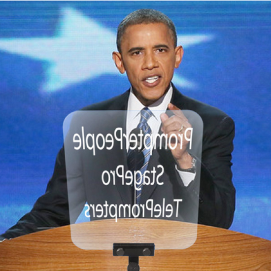 Professional Presidential conference speech teleprompter with 22 inch self-reversing monitor or Stage teleprompter